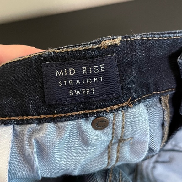Lucky Brand Mid Rise Straight Sweet Ankle Jean - Picture 6 of 11